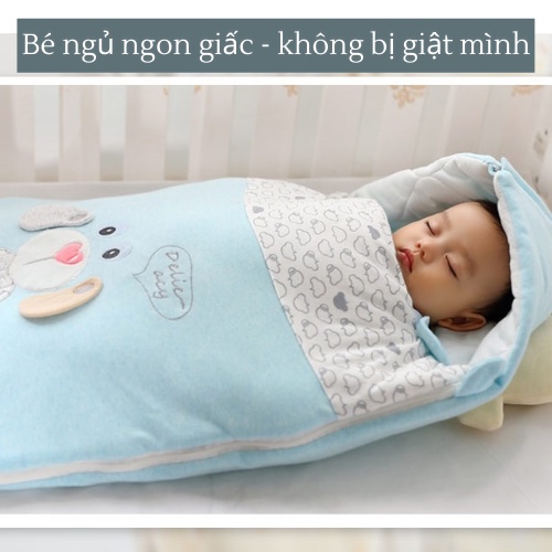 Túi Ngủ Chống Giật Mình Cho Bé