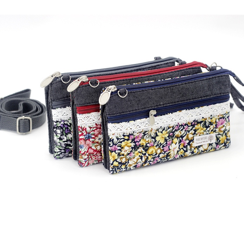 Túi Vải Đeo Chéo Đựng Điện Thoại Phong Cách Mới