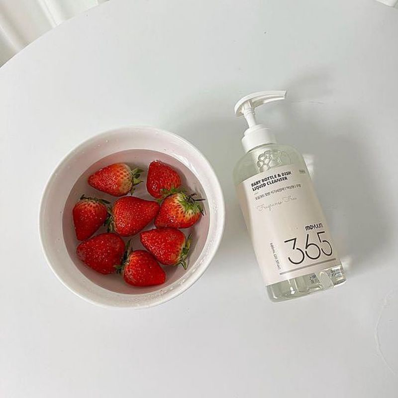 (mẫu mới)NƯỚC RỬA BÌNH SỮA MOYUUM HÀN QUỐC loại tạo bọt 500ml và loại gel 600ml