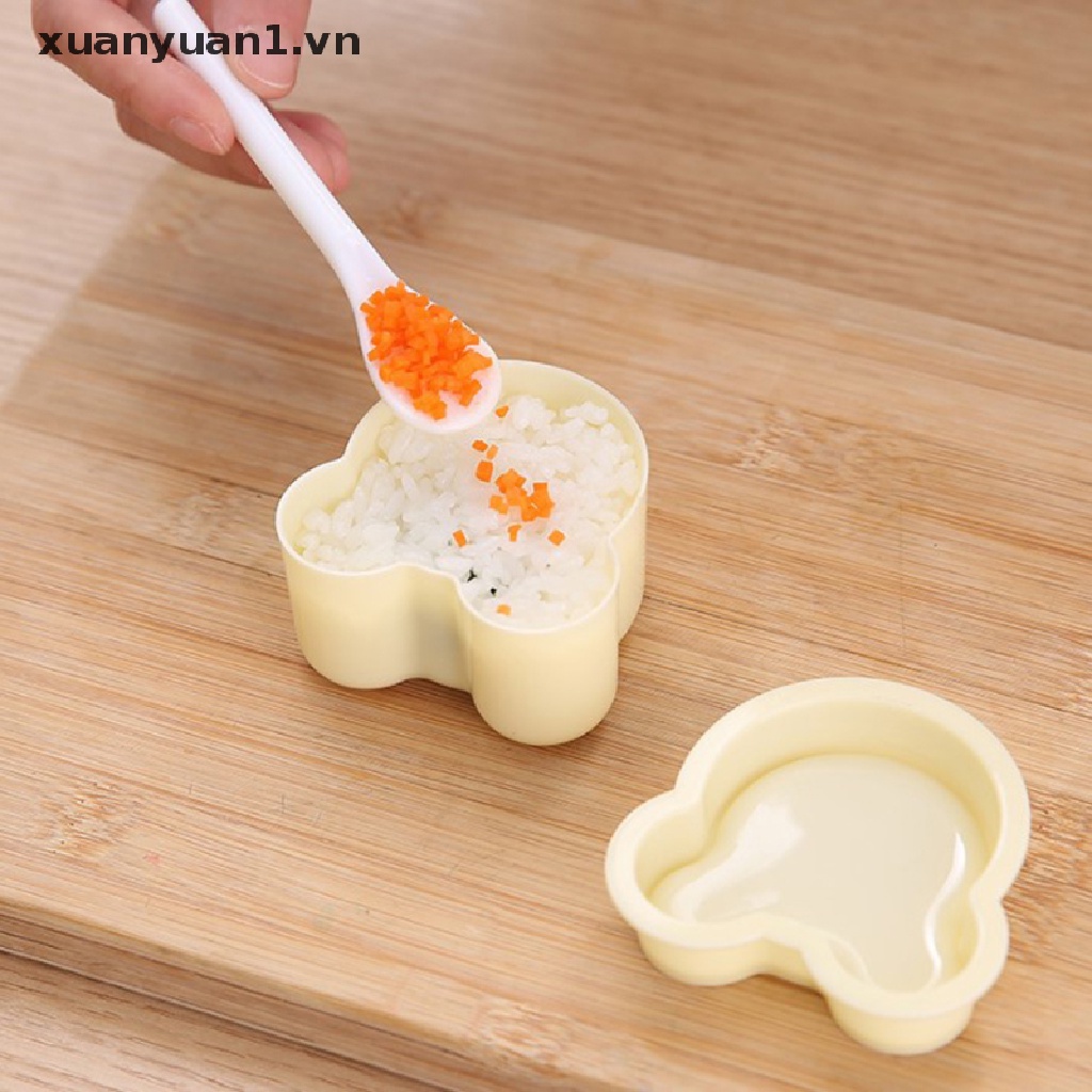 Khuôn Làm Cơm Nắm / Sushi Chống Dính DIY Tiện Dụng