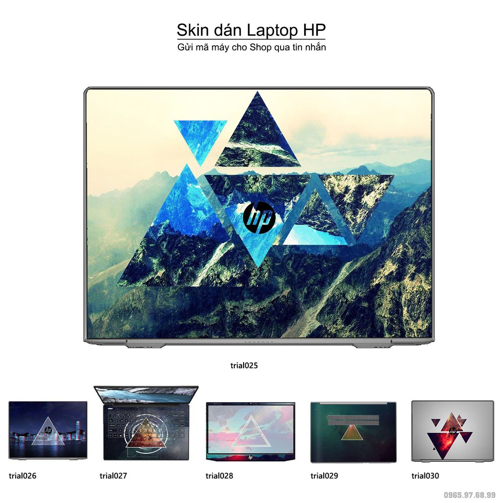Skin dán Laptop HP in hình Đa giác _nhiều mẫu 5 (inbox mã máy cho Shop)