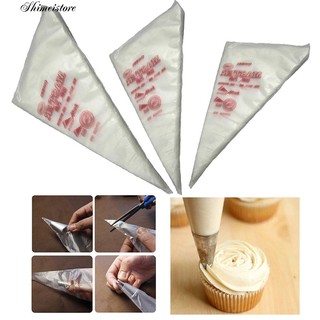100Pcs Disposable Cream Pastry Cake Icing Piping Decorating Decorate Bags Tools