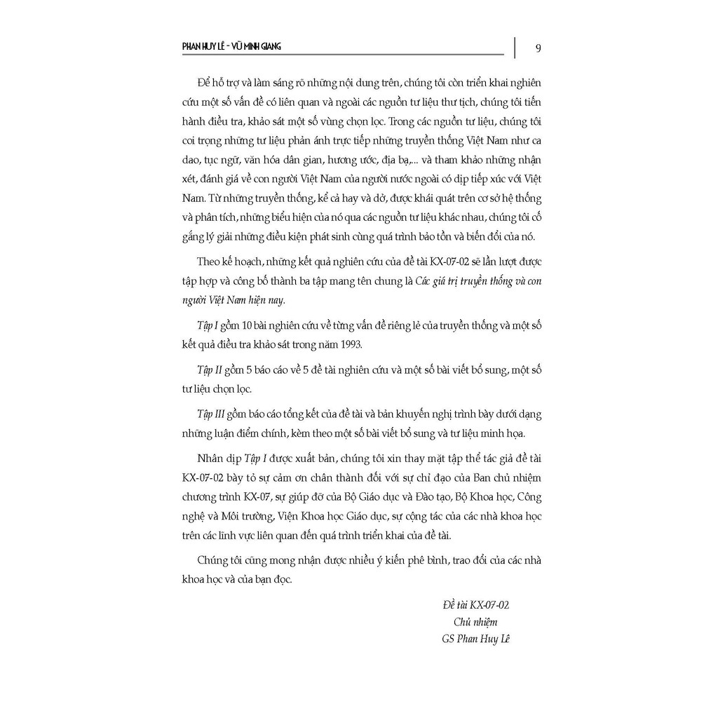 Sách - Các Giá Trị Truyền Thống Và Con Người Việt Nam Hiện Nay | BigBuy360 - bigbuy360.vn