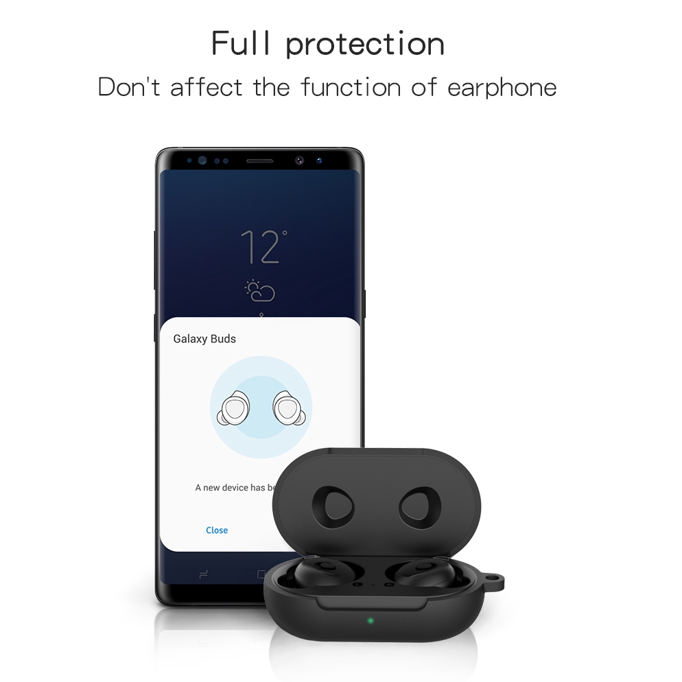 Ốp Lưng Silicone Chống Sốc Chống Nước Cho Samsung Galaxy Buds 2019 | BigBuy360 - bigbuy360.vn