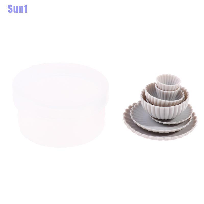 Bộ 8 Mô Hình Đồ Chơi mini Tỉ Lệ 1: 6 Trang Trí Cho Nhà Búp Bê