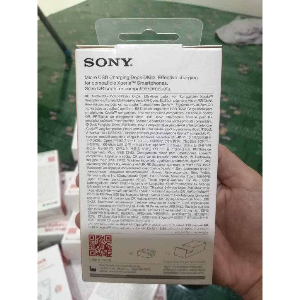 DOCK SẠC ĐIỆN THOẠI SONY MICRO USB - CHARGING DOCK DK52