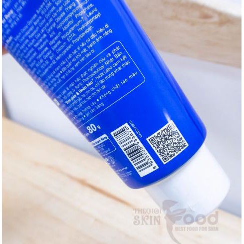 Sữa Rửa Mặt Dưỡng Trắng Da Hada Labo Perfect White Arbutin Cleanser 80g