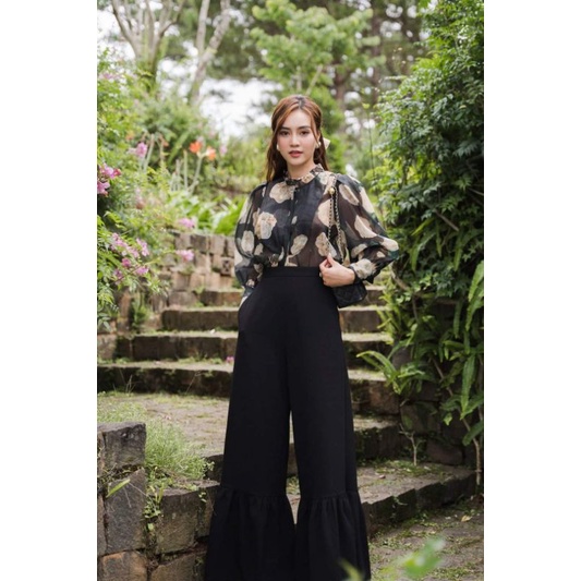 Vải tơ hoa hồng