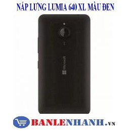 NẮP LƯNG LUMIA 640 XL MÀU ĐEN