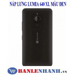 NẮP LƯNG LUMIA 640 XL MÀU ĐEN [VỎ ZIN, XỊN]