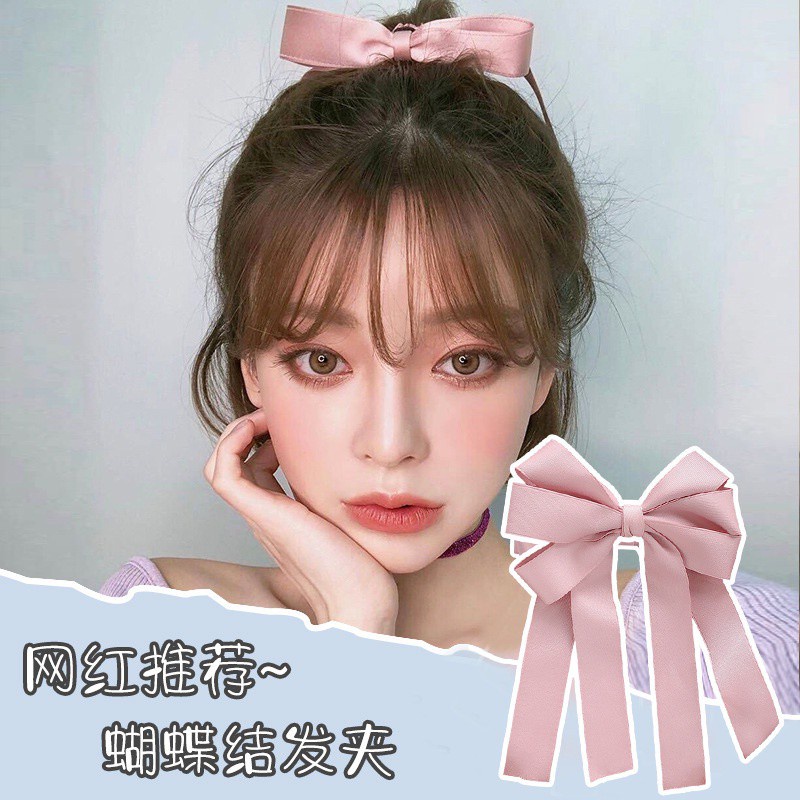 Kẹp tóc hình bướm lớn ba chiều dễ thương cho nữ