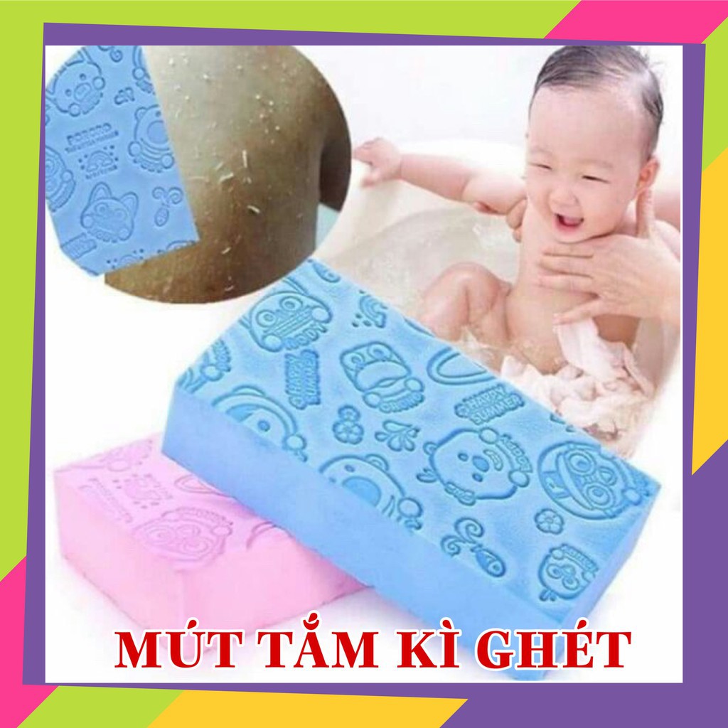 Bông tắm kỳ ghét Pororo Hàn Quốc - Nhà Mỵ Shop