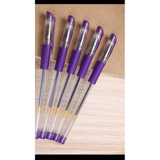 Bút nước mực xanh, đen, đỏ, tím
