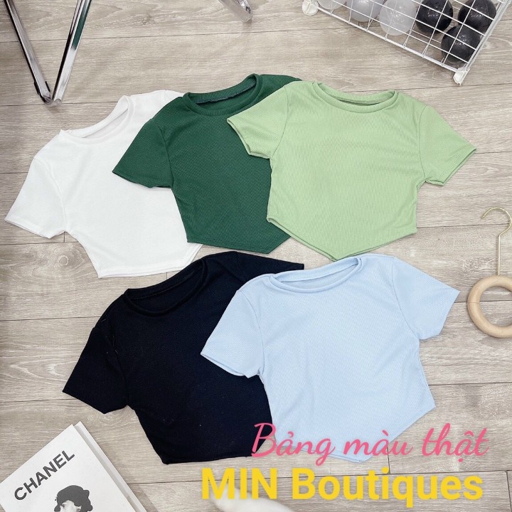 Áo thun nữ form croptop vạt NHỌN siêu hot hit - Áo thun cho bạn nữ Gợi Cảm Năng Động là đây chứ đâu!