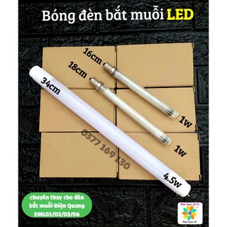 Bóng đèn bắt muỗi LED đủ kích cỡ chuyên thay cho đèn bắt muỗi Điện Quang