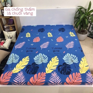 Ga chống thấm cotton HÀN QUỐC 2 lớp không nóng, không bí, thoáng mát - Ga chống thấm cotton