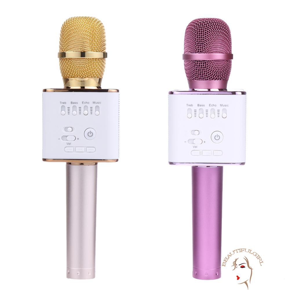 Micro Bluetooth Không Dây Hát Karaoke Q9 Usb Play-123611