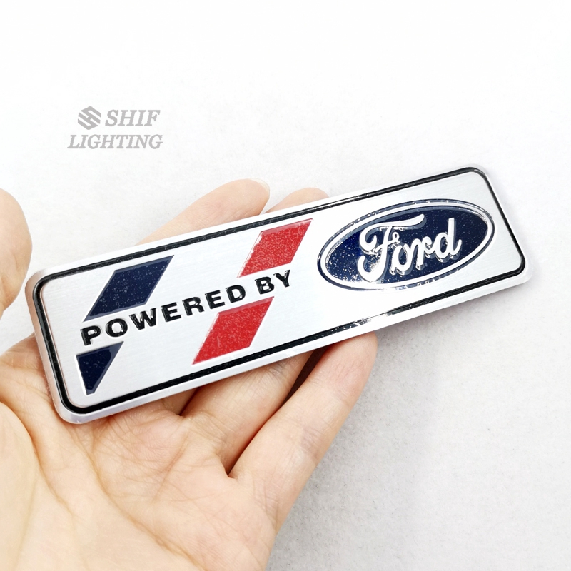 Logo dán trang trí xe ô tô bằng nhôm hình Ford