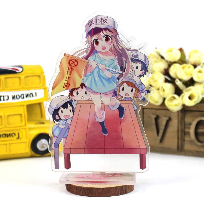 Mô Hình Nhân Vật Hataraku Saibou 15cm Chân Thật