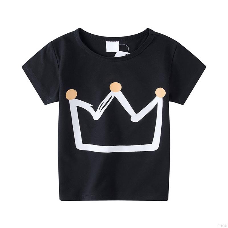 Áo thun in họa tiết hoạt hình dễ thương cho bé