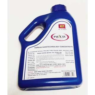 Nước bóng vỏ xe bình x1.5 lít