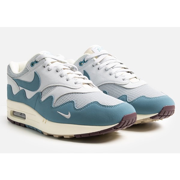 Giày Air Max 1 Patta Aqua Noise,AM1 xanh nước biển. Phiên bản High Quality.