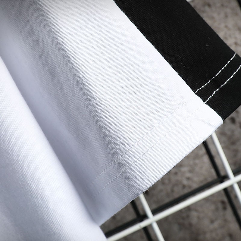Áo Thun Cotton Ngắn Tay Dáng Rộng In Họa Tiết Cá Tính Theo Phong Cách Mùa Hè Dành Cho Nam