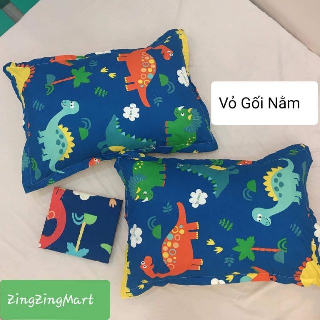 Vỏ gối nằm, ôm cotton poly nhiều mẫu