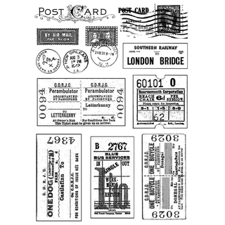 Con Dấu Silicone Trong Suốt Phong Cách Vintage Trang Trí Scrapbook