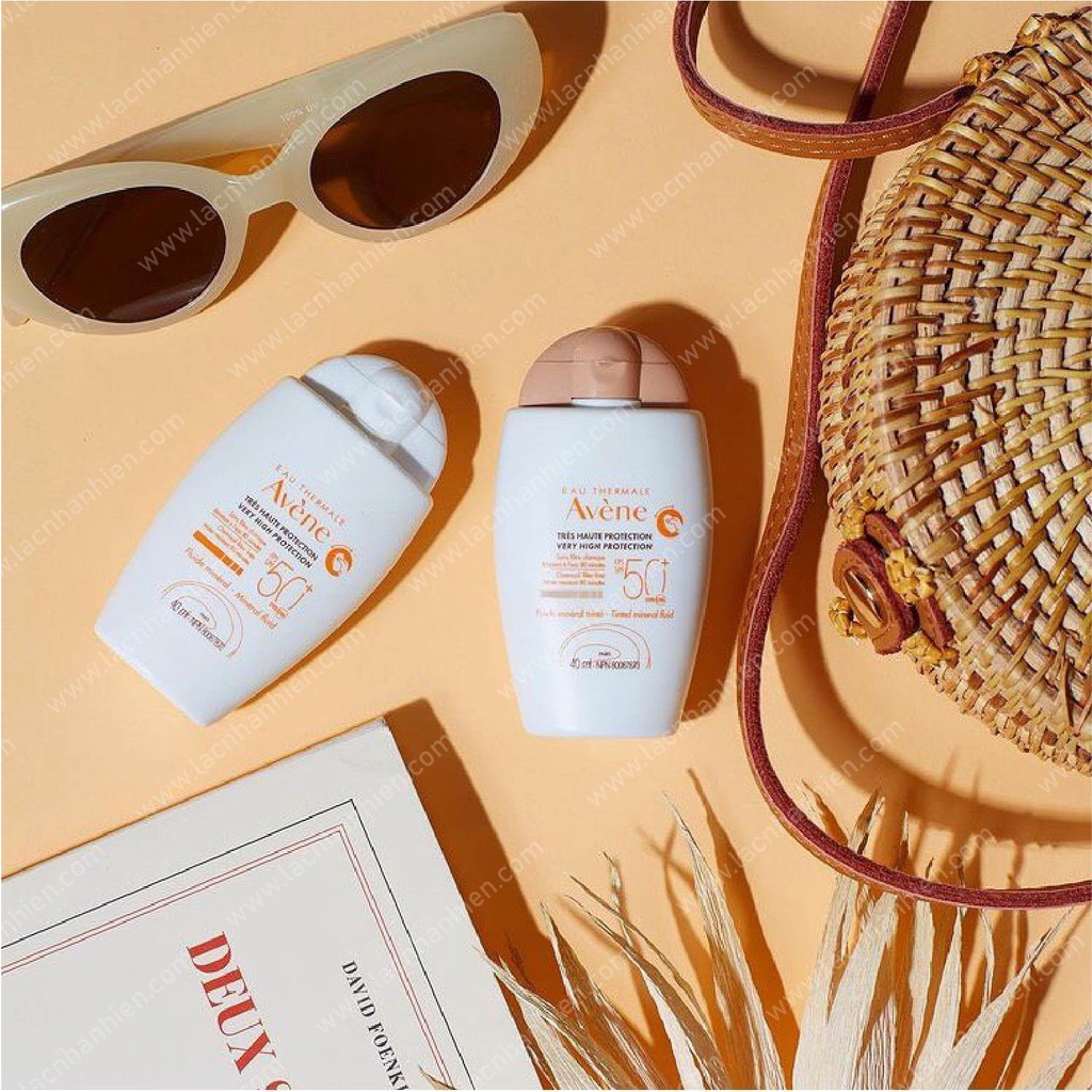 KEM CHỐNG NẮNG VẬT LÝ AVENE CHO DA RẤT NHẠY CẢM ❤ AVENE MINERAL FLUID SPF50+ (Bản không màu)