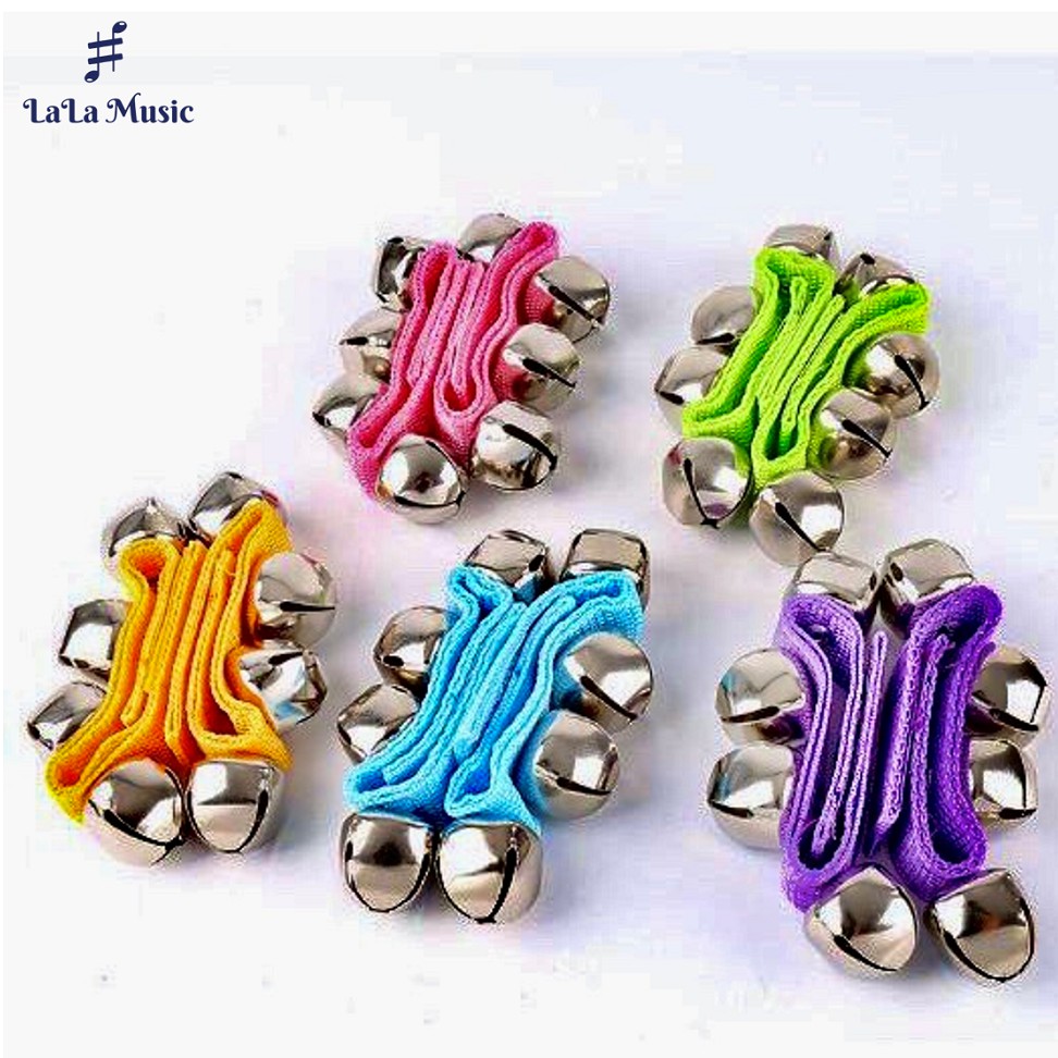 Set 2 Chuông lắc cổ tay cảm thụ âm nhạc