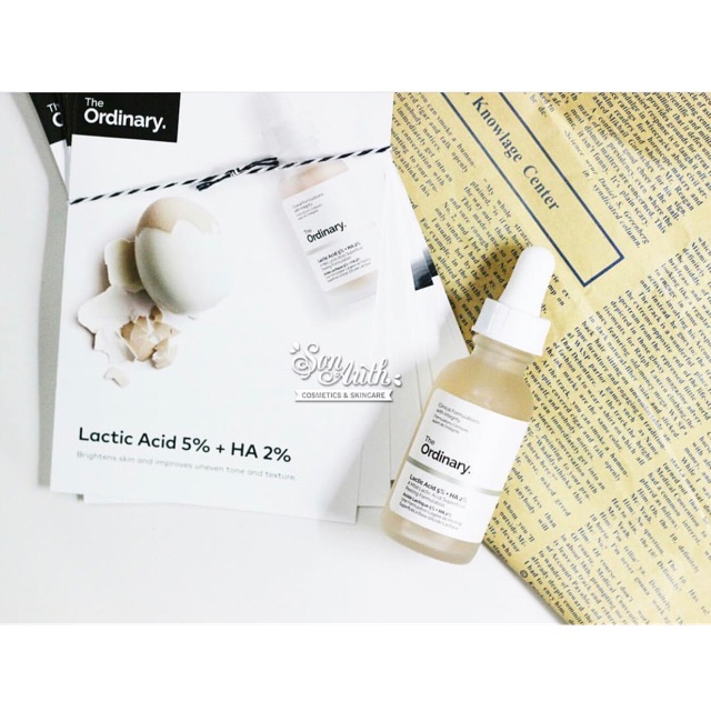 Tinh chất Lactic Acid 5%-10% + HA 2% Serum The Ordinary