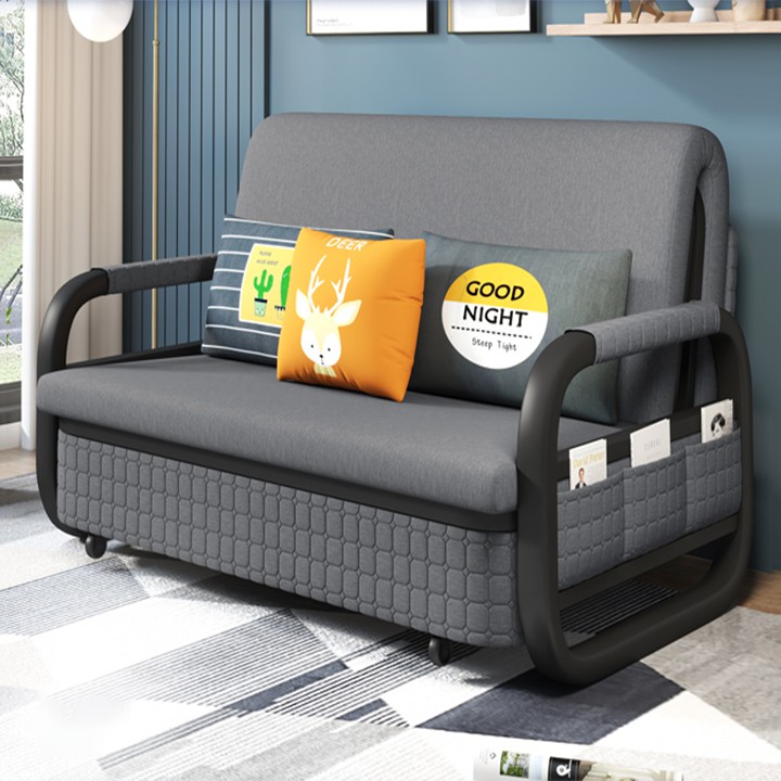 Ghế sofa giường nằm đa năng size, Giường ghế sofa thông minh 1m2 x 1m9