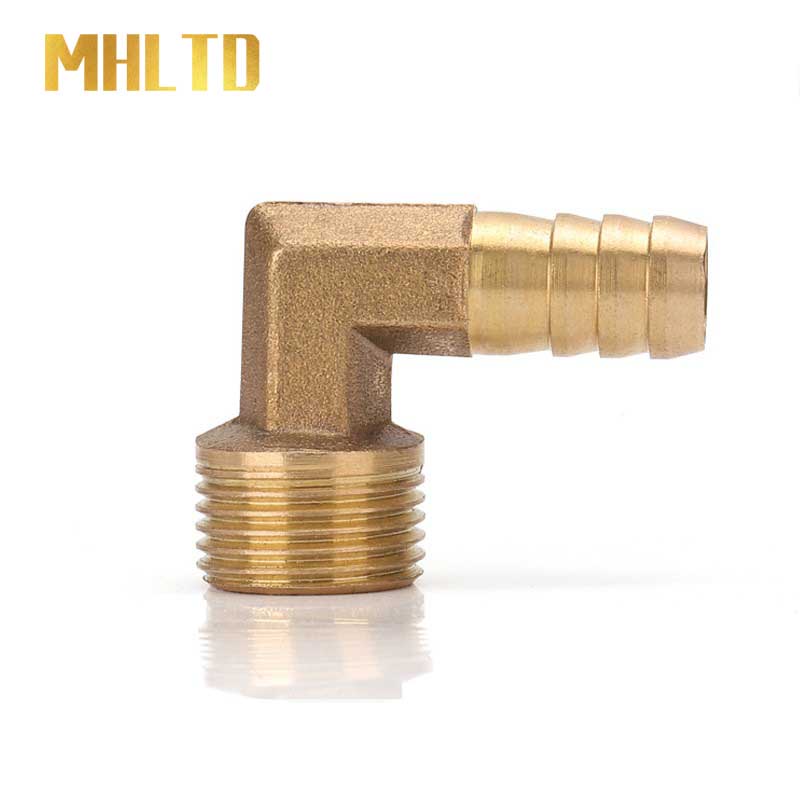 Đầu Nối Bằng Đồng Thau Màu Vàng 6 8 10 12 16mm Sang 1 / 4 1 / 8 1 / 2 3 / 8