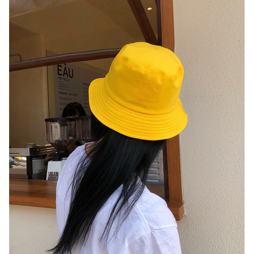 [Mã FASTGRET4 giảm 10% đơn 99K] Mũ bucket hoa cúc 2 mặt đều đội được Daisy bucket hat - Mã BU005 size M (57-59cm)