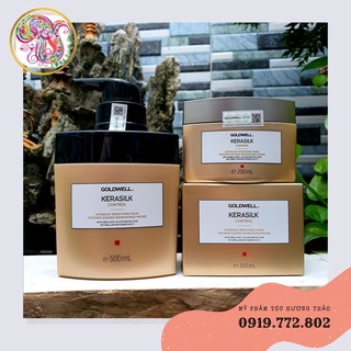 Mặt nạ suôn mượt goldwell kerasilk control intensive smoothing mask 200ml/500ml