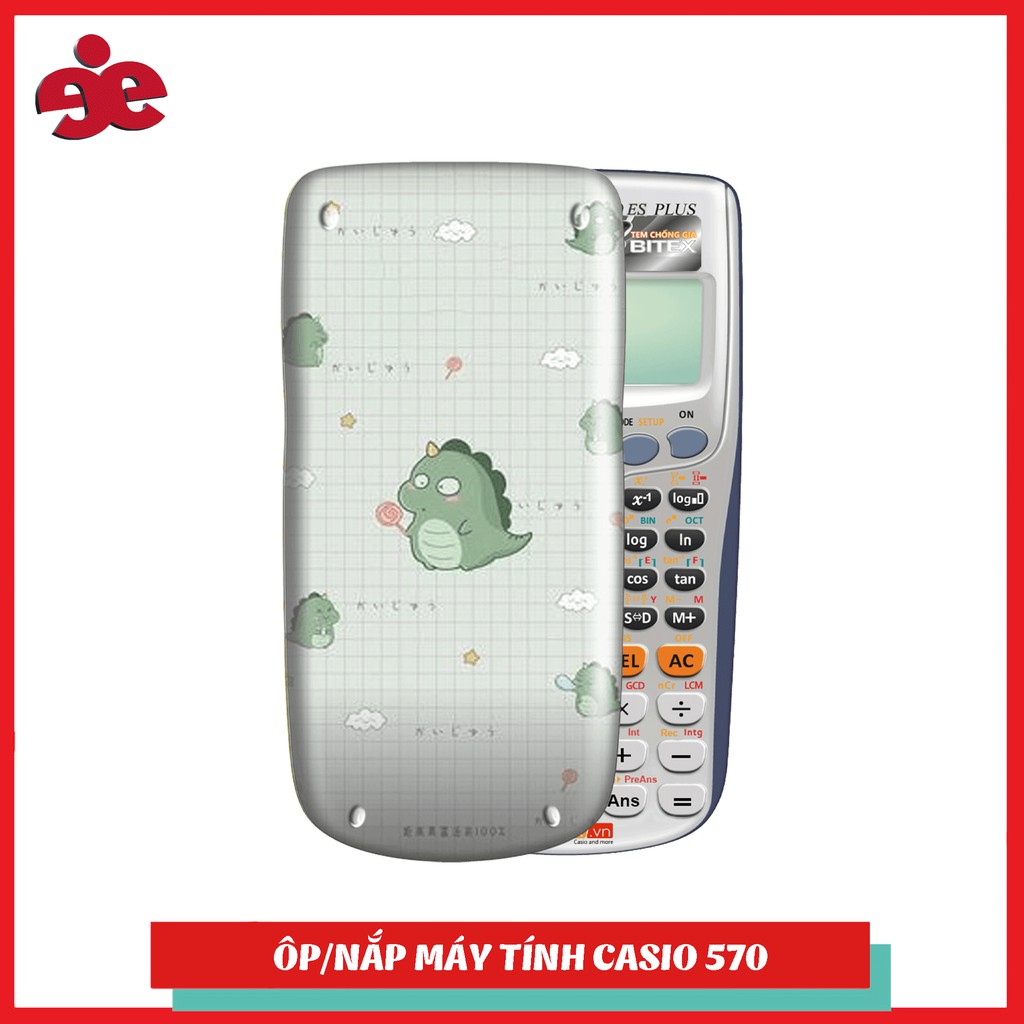 Ốp/nắp máy tính casiofx 570 - Nhận in theo yêu cầu Các bạn gửi ảnh vào phần chát cho shop nhé