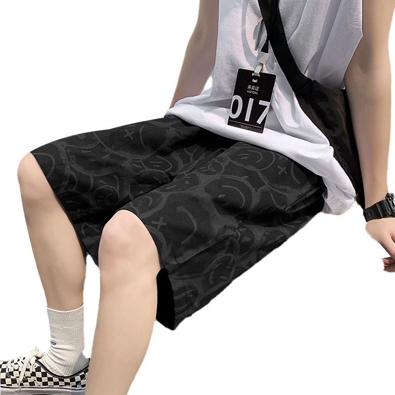 Quần Short Ống Rộng Phong Cách Hip Hop Đường Phố Thời Trang Mùa Hè Cho Nam