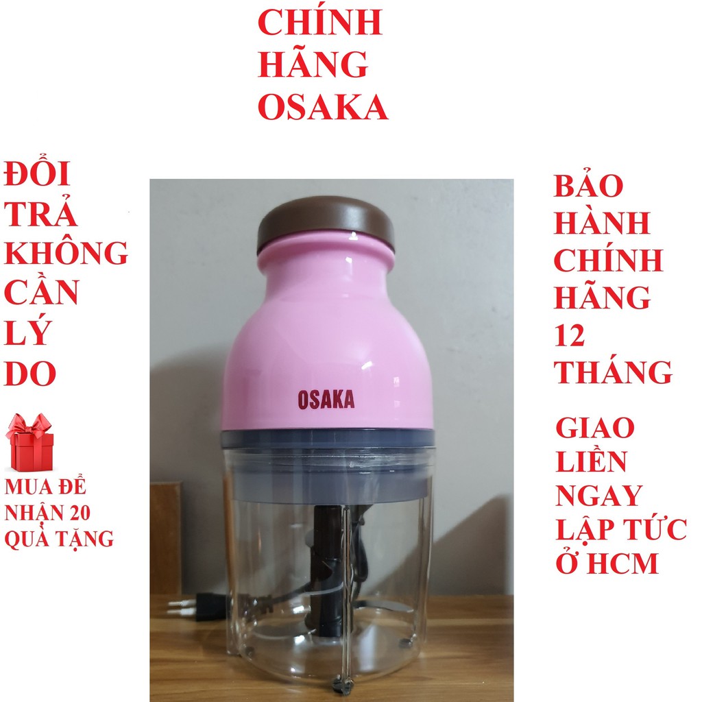 Máy xay thịt máy xay sinh tố máy xay đá máy xay trái cây xay thức ăn xay ớt tỏi đa năng chính hãng Osaka BH 12 THÁNG