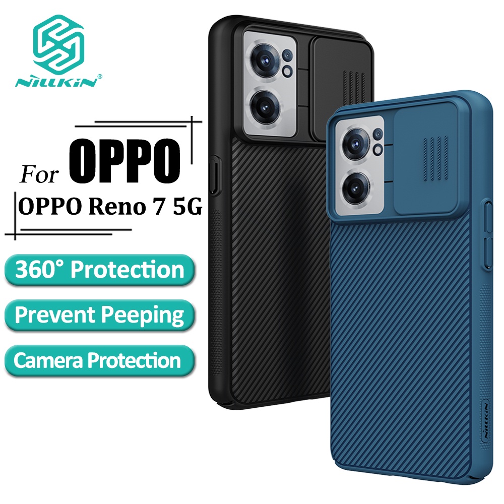 Ốp điện thoại NILLKIN bằng PC cứng sang trọng chống sốc cho Oppo Reno 7 5G