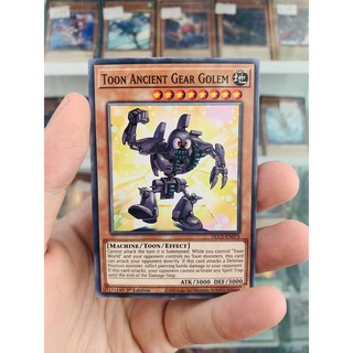 Thẻ Bài Lẻ YugiOh! Mã DLCS-EN073 - Toon Ancient Gear Golem - Common - 1st Edition