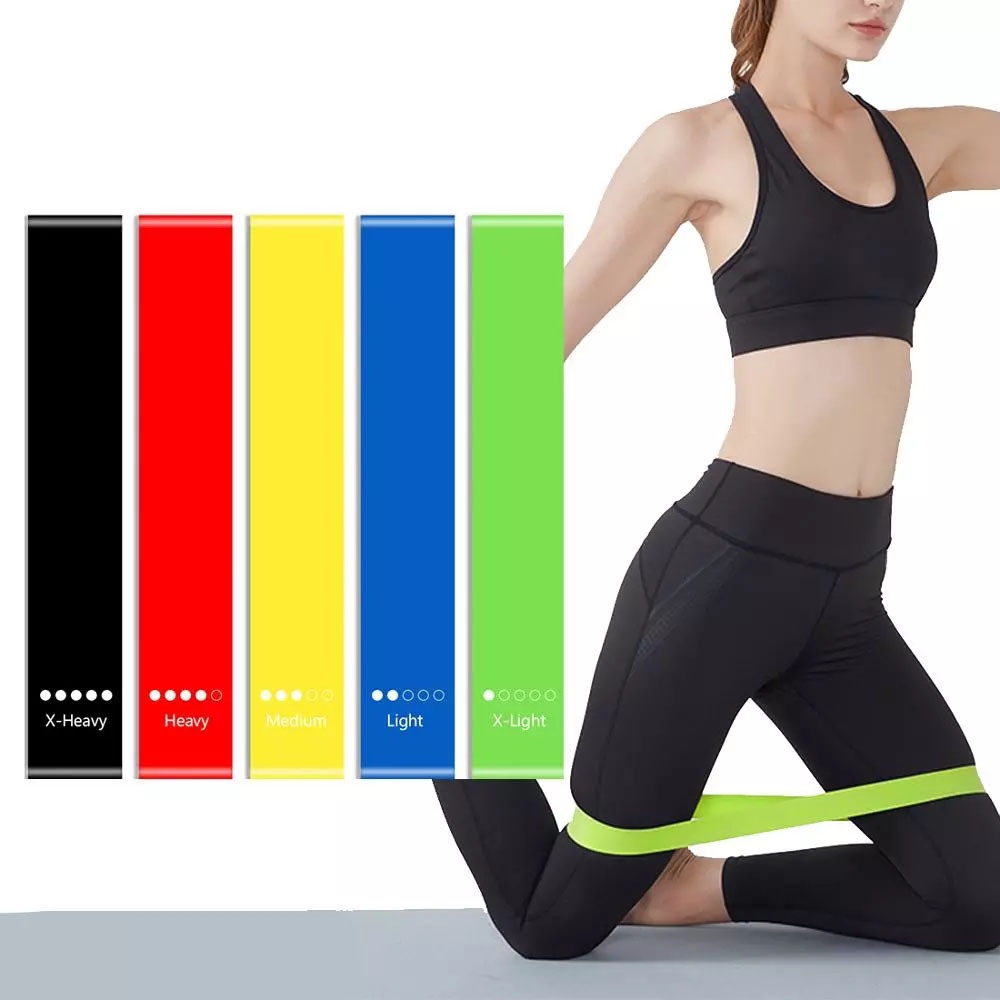 Dây kháng lực tập gym mini band Bendu PK5109 hỗ trợ tập chân, đùi, mông, tay