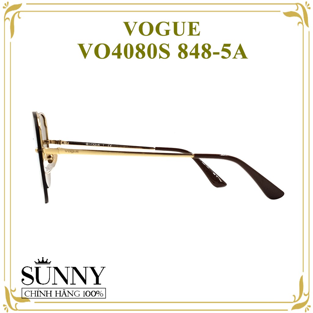 Kính mát thời trang Vogue VO4080S chính hãng, thiết kế dễ đeo bảo vệ mắt