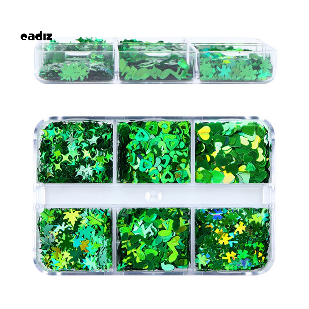 Phụ Kiện Trang Trí Móng Tay Hình Cỏ Bốn Lá Sang Trọng