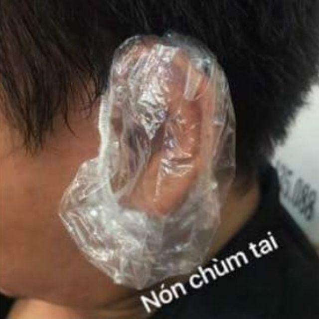 CHÙM TAI CHÙM TÓC NYLON BẢO VỆ VÀ CHĂM SÓC SỨC KHỎE KHI LÀM TÓC