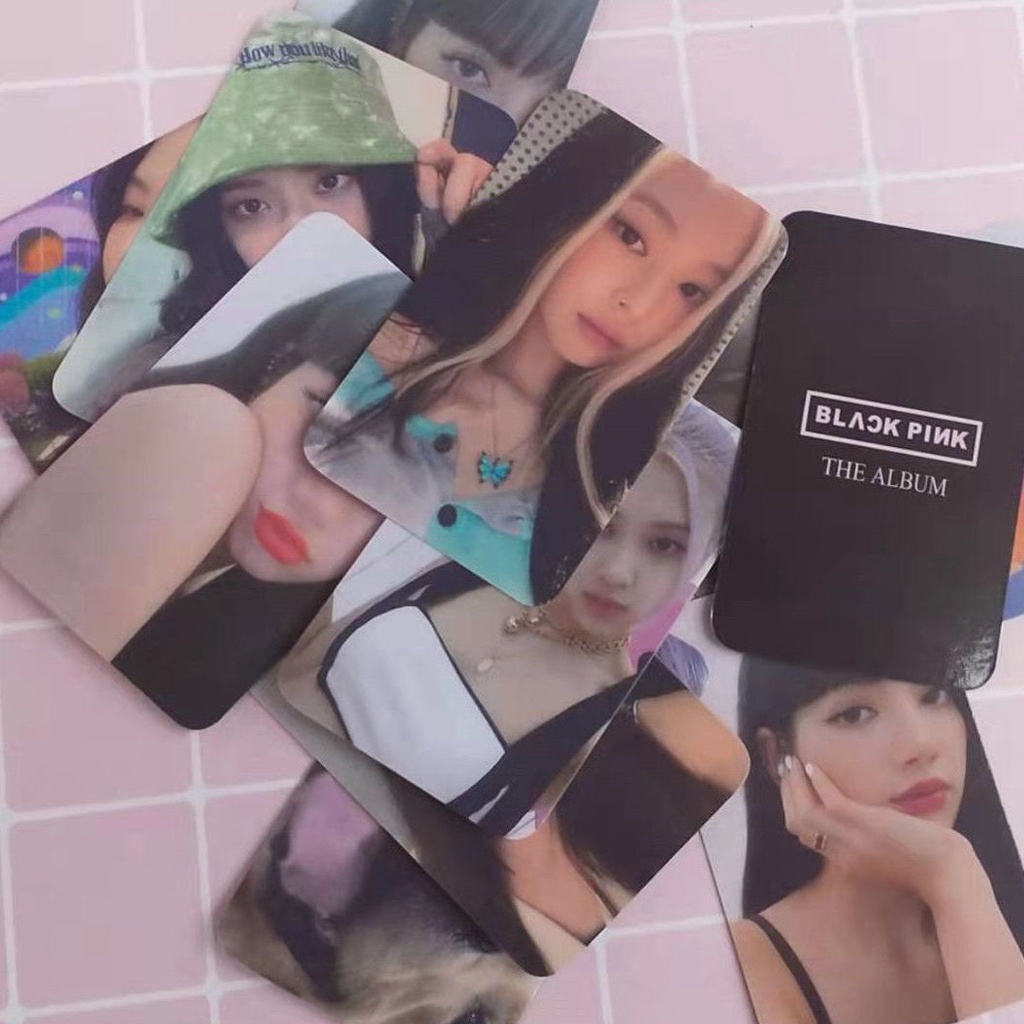 Bộ 12 Thẻ Hình Nhóm Nhạc BLACKPINK