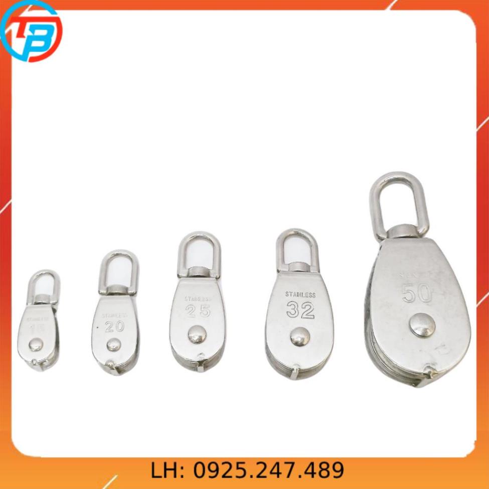 Ròng rọc INOX 304 số 32 Cáp Thép Thái Bình Vina