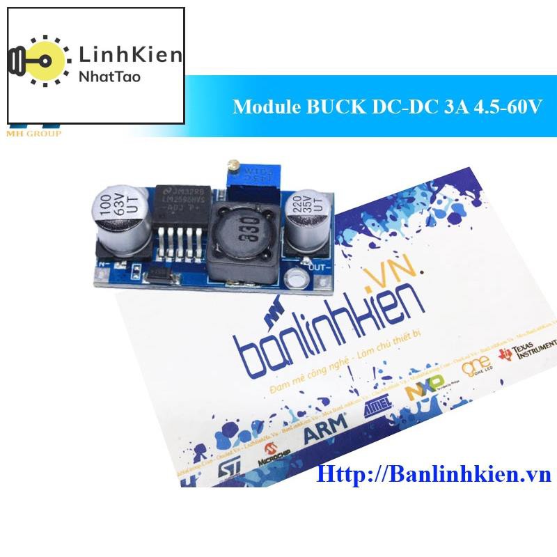 [Sale] [Mạch hạ áp] Module BUCK DC-DC 3A 4.5-60V