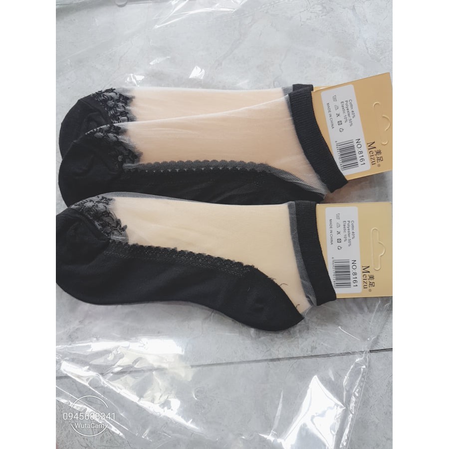 Combo 100 đôi tất ren cổ ngắn