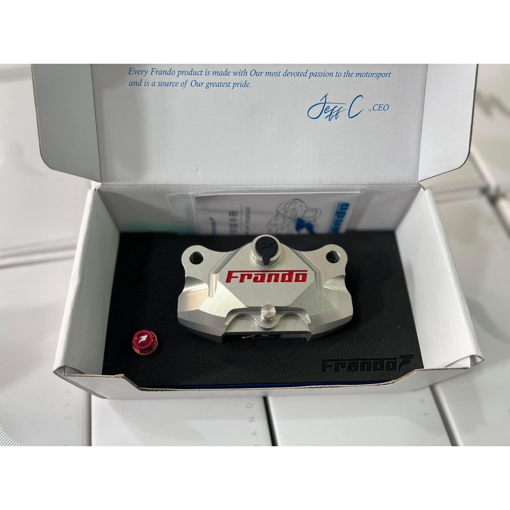 Heo Frando 2 pis đối xứng màu bạc chính hãng